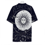 Vintage Celestial Sun Print Hawaiian Shirt