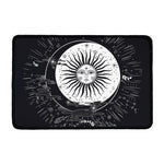 Vintage Celestial Sun Print Kitchen Mat