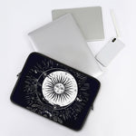 Vintage Celestial Sun Print Laptop Sleeve