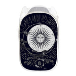 Vintage Celestial Sun Print Mesh Laundry Hamper