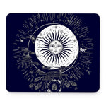 Vintage Celestial Sun Print Mouse Pad