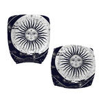 Vintage Celestial Sun Print Office Chair Cover