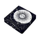 Vintage Celestial Sun Print Outdoor Seat Cushion Cover