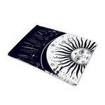 Vintage Celestial Sun Print Pet Cooling Mat Cover