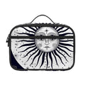 Vintage Celestial Sun Print Portable Lunch Bag