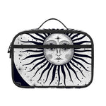 Vintage Celestial Sun Print Portable Lunch Bag