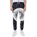 Vintage Celestial Sun Print Joggers
