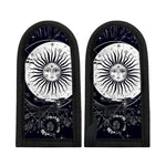 Vintage Celestial Sun Print Skillet Handle Cover