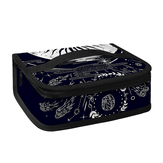 Vintage Celestial Sun Print Small Lunch Bag