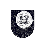 Vintage Celestial Sun Print Toilet Lid Cover