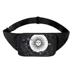 Vintage Celestial Sun Print Waist Bag