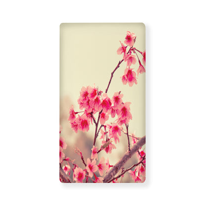 Vintage Cherry Blossom Print Baby Crib Sheet