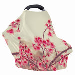 Vintage Cherry Blossom Print Baby Seat Cover