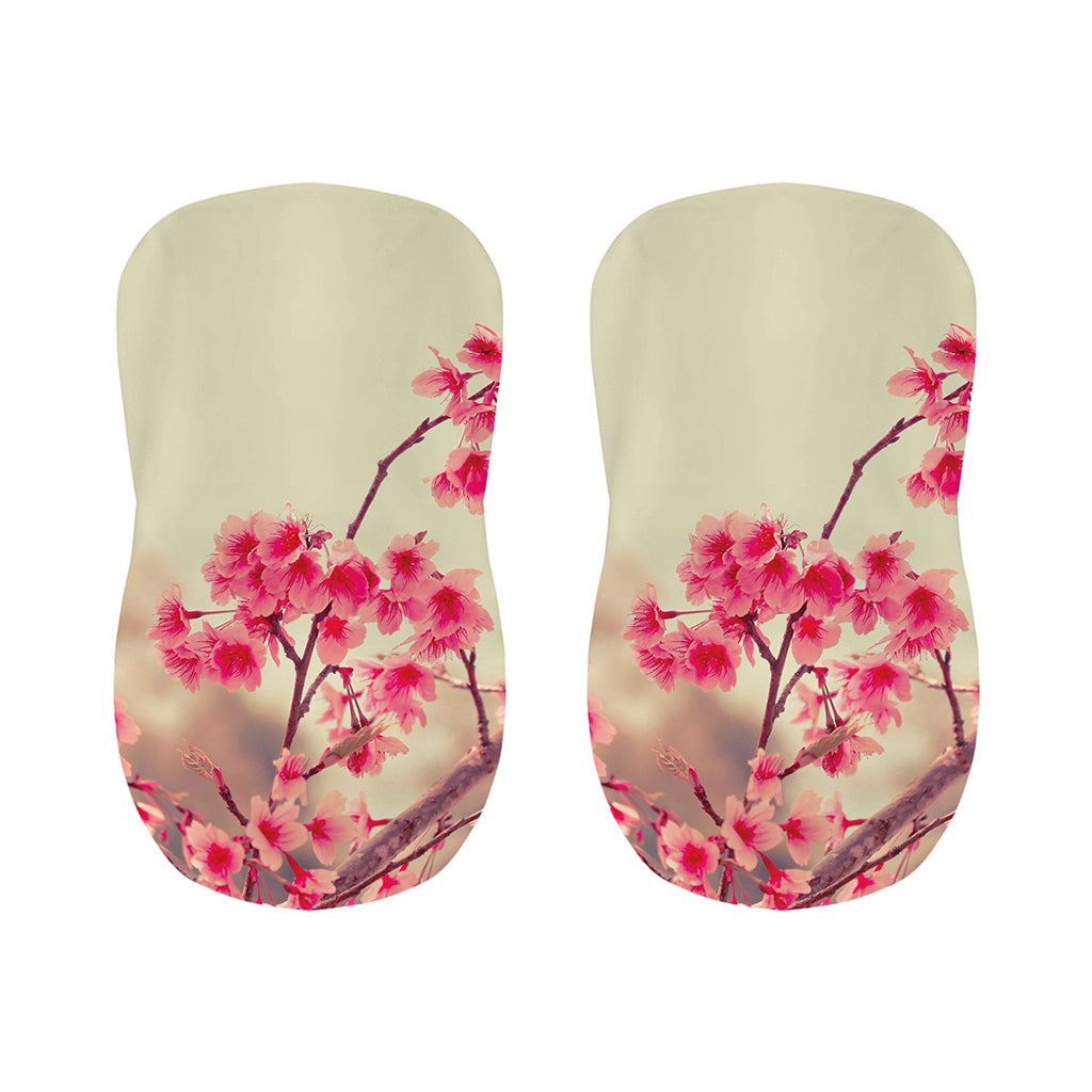 Vintage Cherry Blossom Print Bar Stool Covers