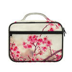 Vintage Cherry Blossom Print Briefcase Bible Bag