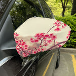 Vintage Cherry Blossom Print Car Side Mirror Covers