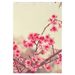 Vintage Cherry Blossom Print Curtain