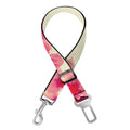 Vintage Cherry Blossom Print Dog Seat Belt