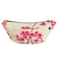 Vintage Cherry Blossom Print Fanny Pack