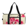 Vintage Cherry Blossom Print Gym Bag