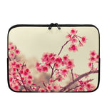 Vintage Cherry Blossom Print Laptop Sleeve