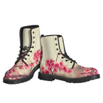 Vintage Cherry Blossom Print Backpack