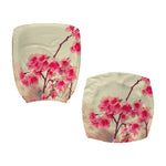 Vintage Cherry Blossom Print Office Chair Cover