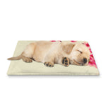 Vintage Cherry Blossom Print Pet Cooling Mat Cover