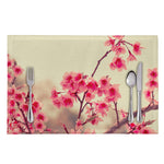 Vintage Cherry Blossom Print Placemat