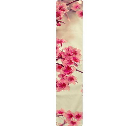 Vintage Cherry Blossom Print Table Runner