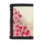 Vintage Cherry Blossom Print Trifold Wallet