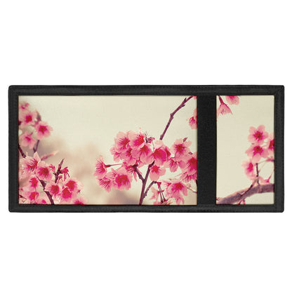 Vintage Cherry Blossom Print Trifold Wallet