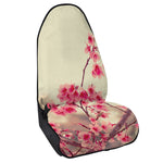 Vintage Cherry Blossom Print Waterproof Car Seat Cover