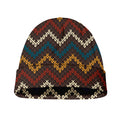 Vintage Chevron Knitted Pattern Print Beanie
