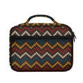 Vintage Chevron Knitted Pattern Print Briefcase Bible Bag