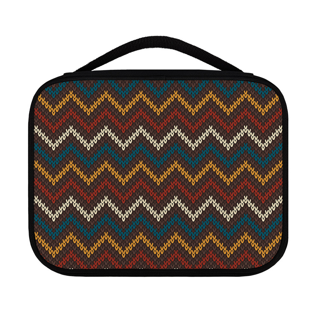 Vintage Chevron Knitted Pattern Print Classic Bible Case
