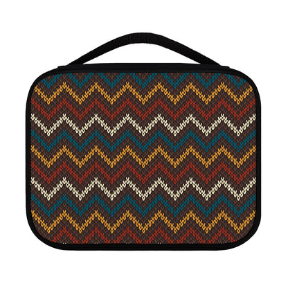 Vintage Chevron Knitted Pattern Print Classic Bible Case