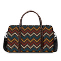 Vintage Chevron Knitted Pattern Print Duffel Bag