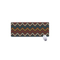 Vintage Chevron Knitted Pattern Print Extended Mouse Pad