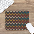 Vintage Chevron Knitted Pattern Print Mouse Pad