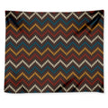 Vintage Chevron Knitted Pattern Print Tapestry