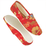 Vintage Chinese Flower Print Casual Shoes