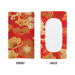 Vintage Chinese Flower Print Changing Pad Cover