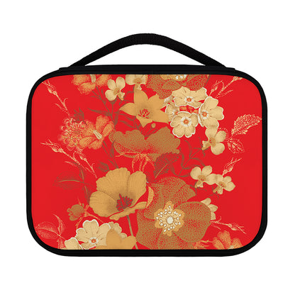 Vintage Chinese Flower Print Classic Bible Case