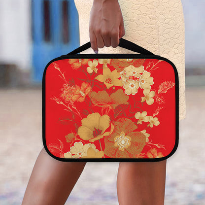 Vintage Chinese Flower Print Classic Bible Case