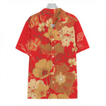 Vintage Chinese Flower Print Hawaiian Shirt