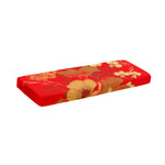Vintage Chinese Flower Print Piano Keyboard Cover
