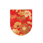 Vintage Chinese Flower Print Toilet Lid Cover