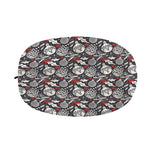 Vintage Christmas Decorations Print Car Side Mirror Covers