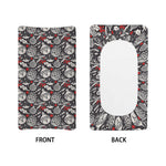 Vintage Christmas Decorations Print Changing Pad Cover